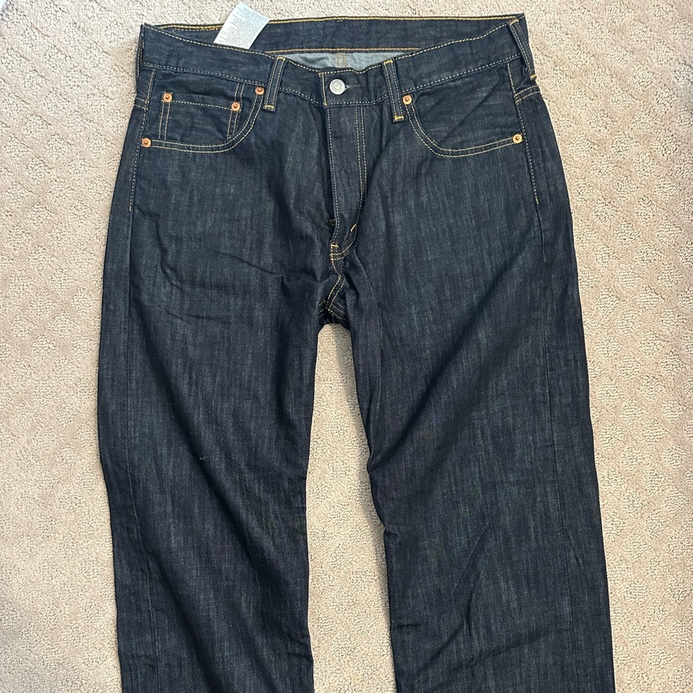 Levi blue jeans